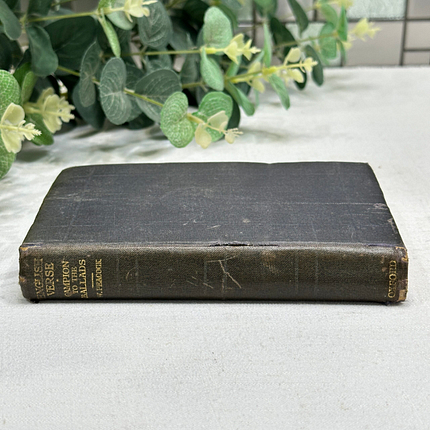 Vintage English Verse Vol II Campion to Ballads Oxford Hardcover