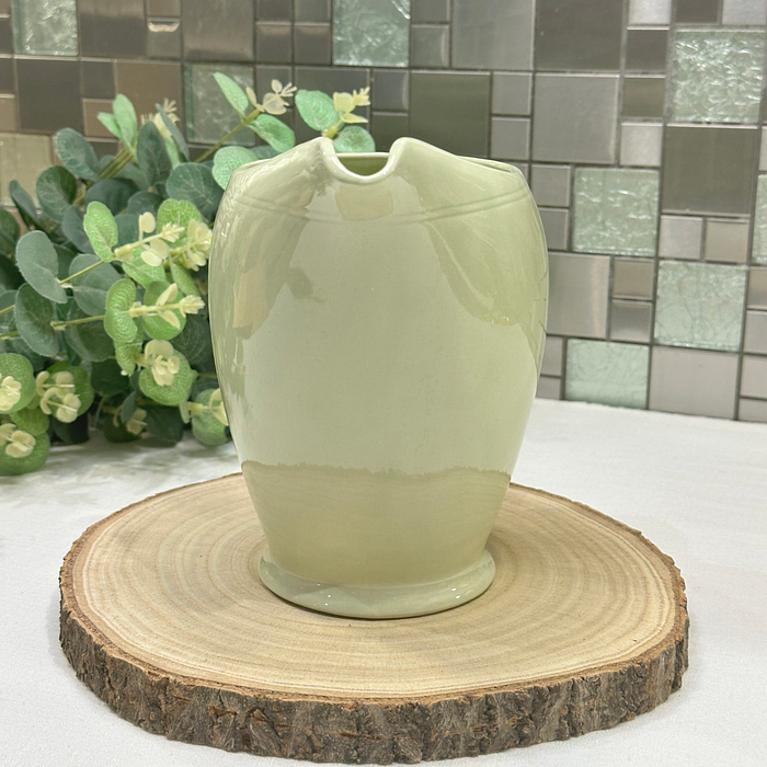 Vintage Grindley Myrtle Leaf Jug - Art Deco Style, Pastel Green