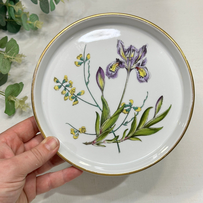 Spode Stafford Flowers Shortbread Tray Iris Sphaerolobium