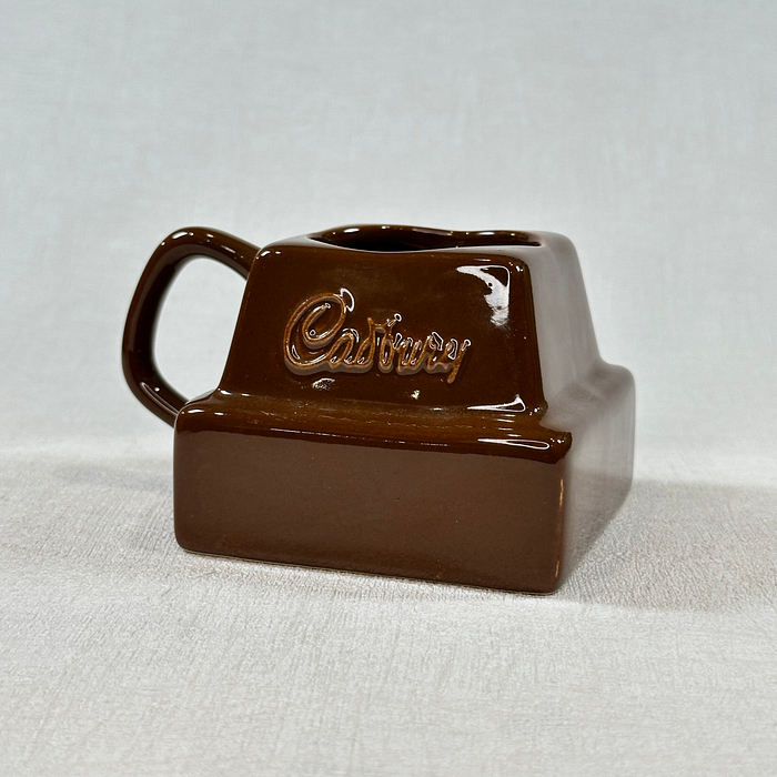 Vintage Cadbury Chocolate Chunk Mug 1980s Retro Novelty Mug