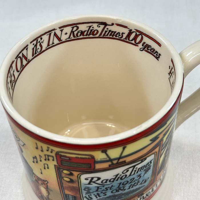 Emma Bridgewater Radio Times 100 Years 1/2 Pint Mug Celebration