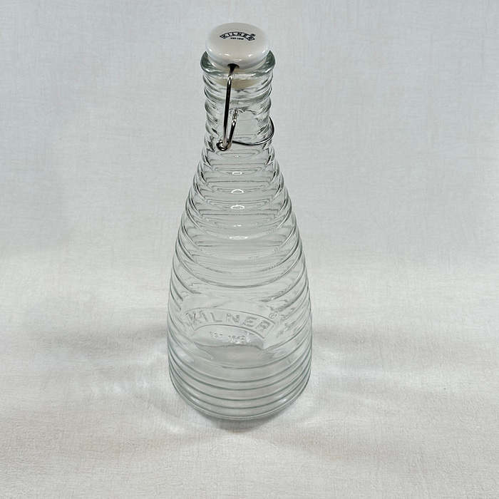 Kilner Clip Top Water Bottle 0.85L Glass Cordial Juice Bottle