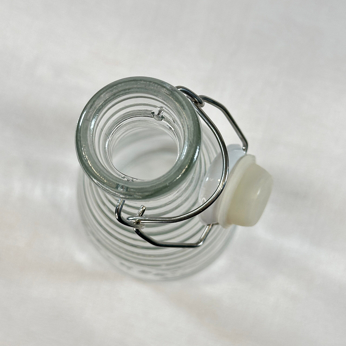 Kilner Clip Top Water Bottle 0.85L Glass Cordial Juice Bottle