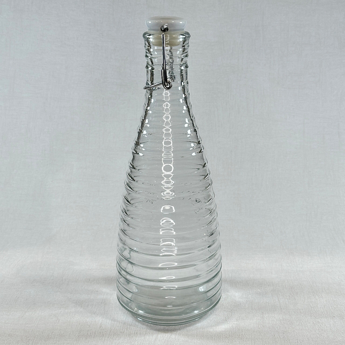 Kilner Clip Top Water Bottle 0.85L Glass Cordial Juice Bottle