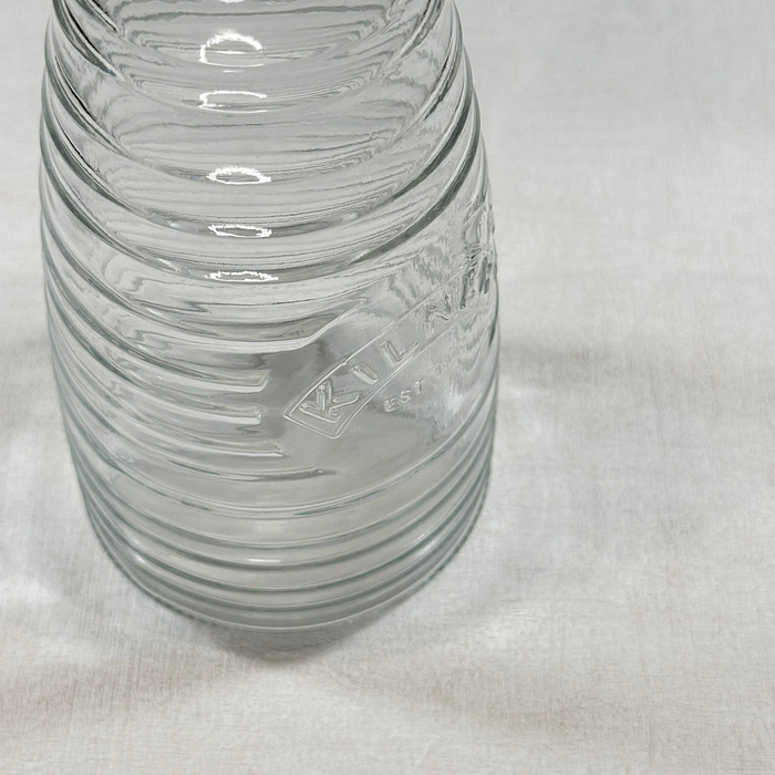 Kilner Clip Top Water Bottle 0.85L Glass Cordial Juice Bottle