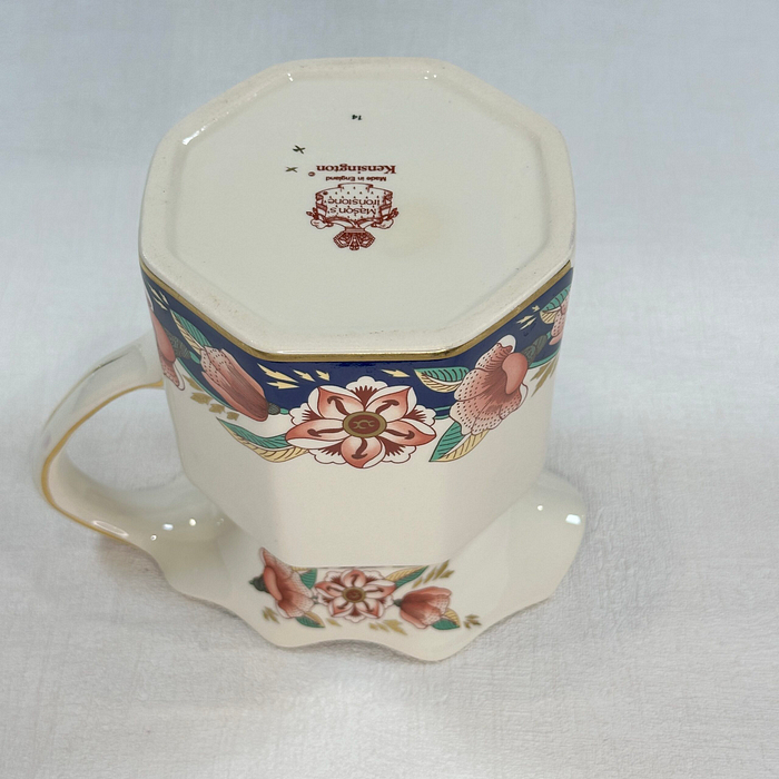 Vintage Mason's Ironstone Kensington Jug Creamer Floral 1980s