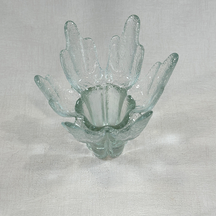 Vintage Ravenhead Cactus Candle Holder Flair Range 1970s Glass