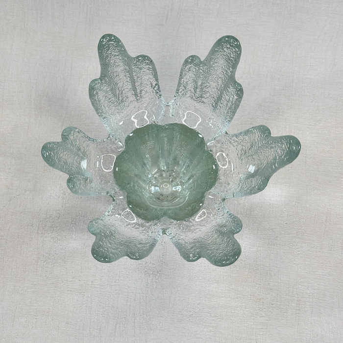 Vintage Ravenhead Cactus Candle Holder Flair Range 1970s Glass