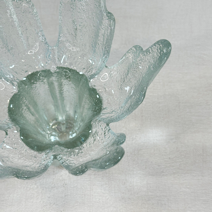 Vintage Ravenhead Cactus Candle Holder Flair Range 1970s Glass