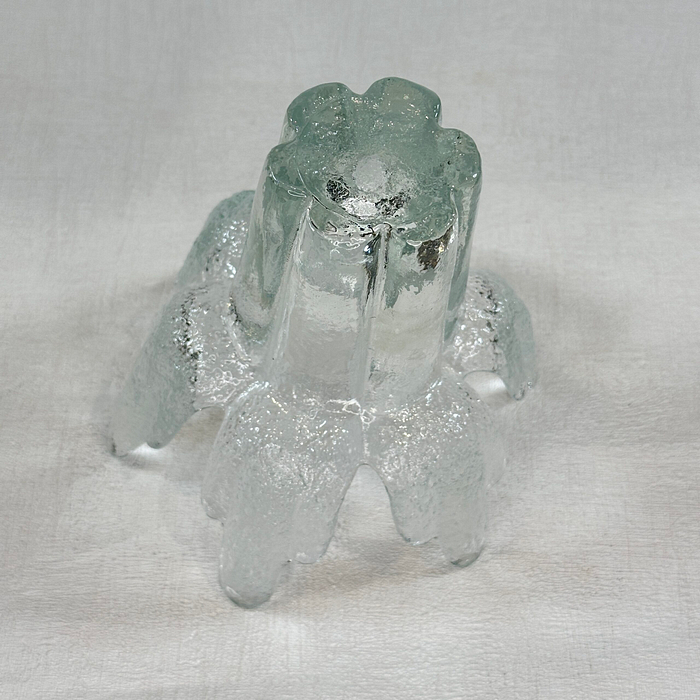 Vintage Ravenhead Cactus Candle Holder Flair Range 1970s Glass