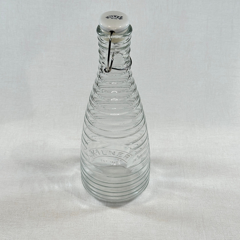 Kilner Clip Top Water Bottle 0.85L Glass Cordial Juice Bottle